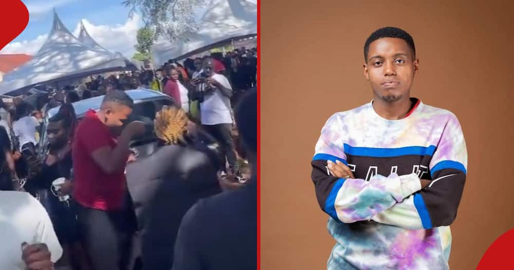 A video showed mourners breaking into dance moments after burying Brian Chira.