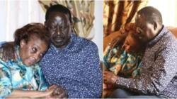 Raila Odinga Amtuliza Mkewe George Magoha, Barbra Baada ya Msiba
