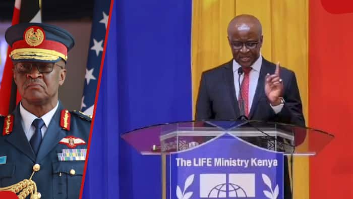Video of Francis Ogolla Preaching about Lessons He's Learnt as Soldier Emerges: "Life Is Short"