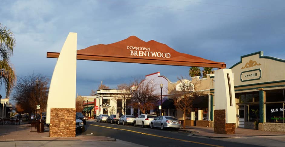 Brentwood in California
