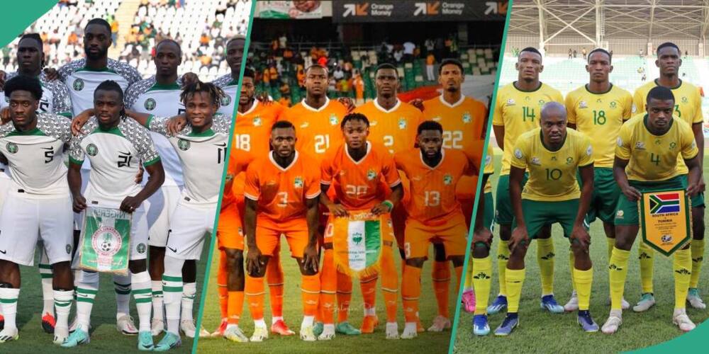 List of Top 10 teams in Africa according to latest FIFA rankings
