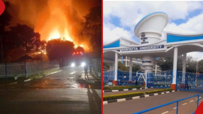 Kenyatta University Counts Massive Losses after Fire Razes Library