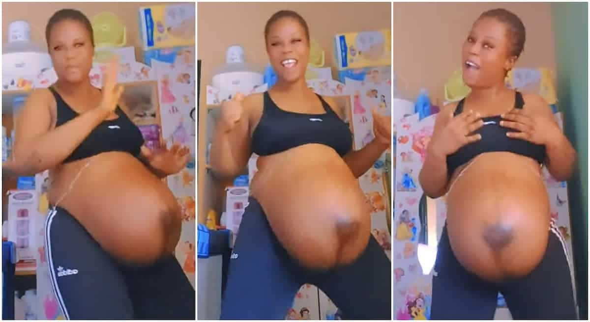 Heavily Pregnant Woman With Big Baby Bump Dances Inside Room, Video Goes  Viral: 