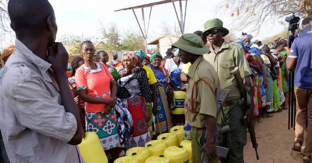 Kitui residents get a KSh 3 million clean water point. Photo: Mozzart Bet.