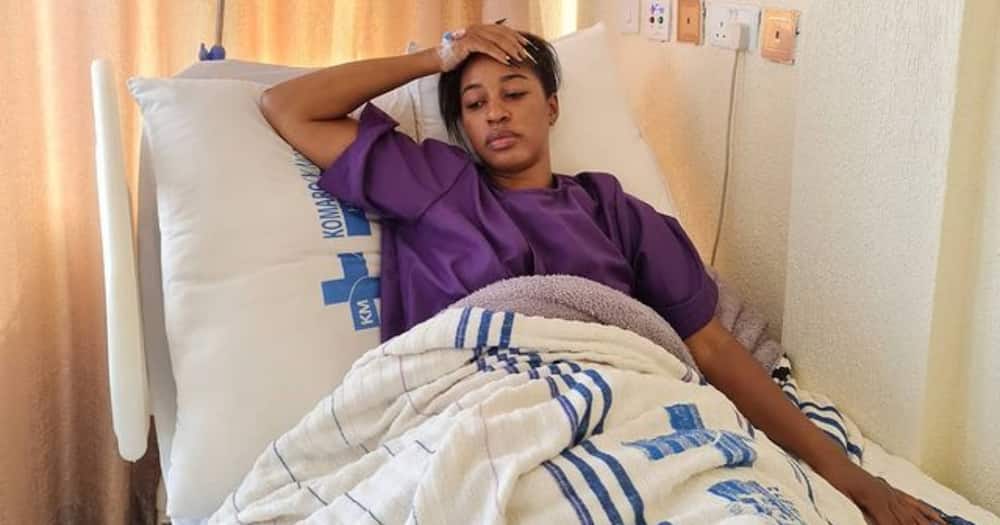 Bahati’s Wife Diana Marua Admitted to Hospital.