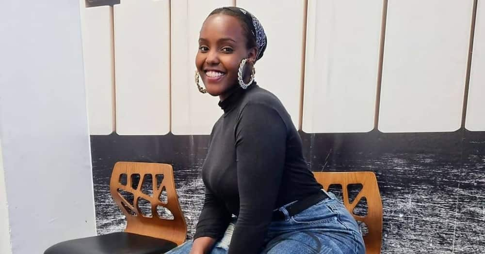 Nikita Kering shares lovely throwback video of herself singing Emmy Kosgei's song.