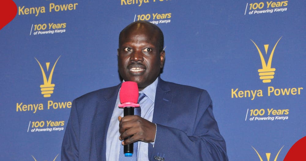 Joseph Siror (pictured) is Kenya Power MD. He attributed Kenya Power's revenue losses to foreign exchange fluctuations.