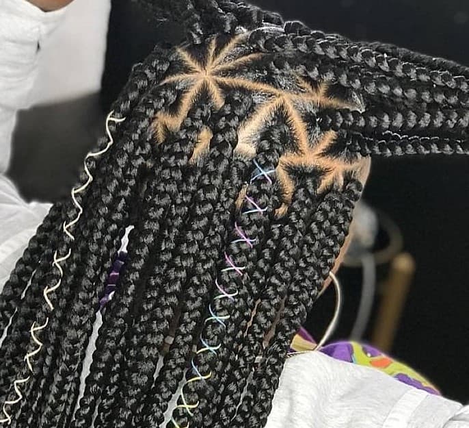 Coi Leray braids