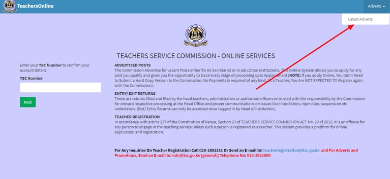 Requirements and how to apply for TSC Teacher Promotion