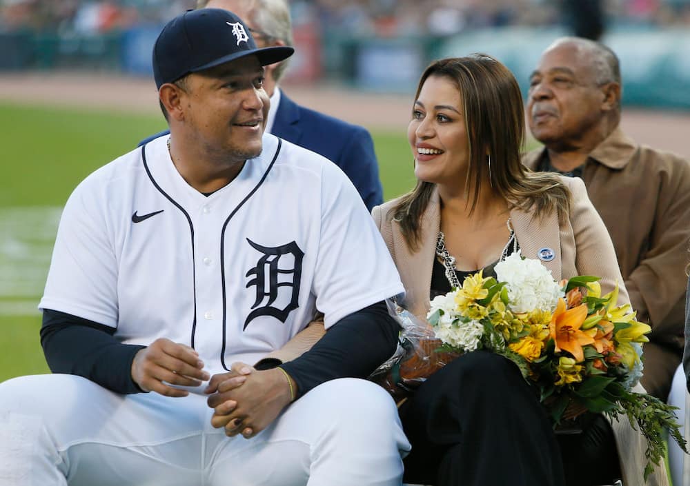 Miguel Cabrera children, Rosangel Cabrera, Isabella Cabrera and News  Photo - Getty Images