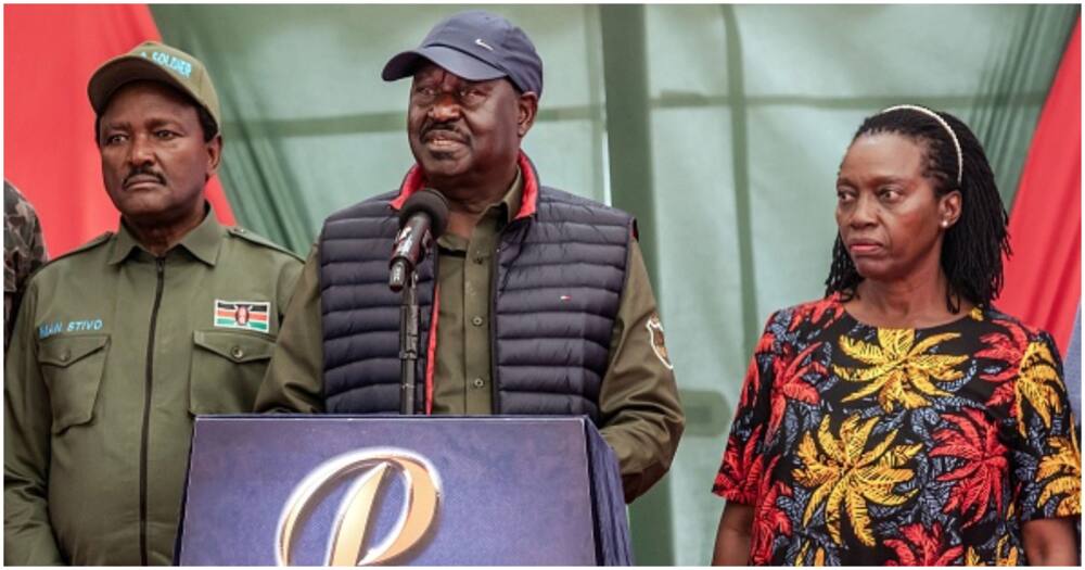 Raila Odinga, Kalonzo Musyoka, Martha Karua's Security Withdrawn Ahead ...