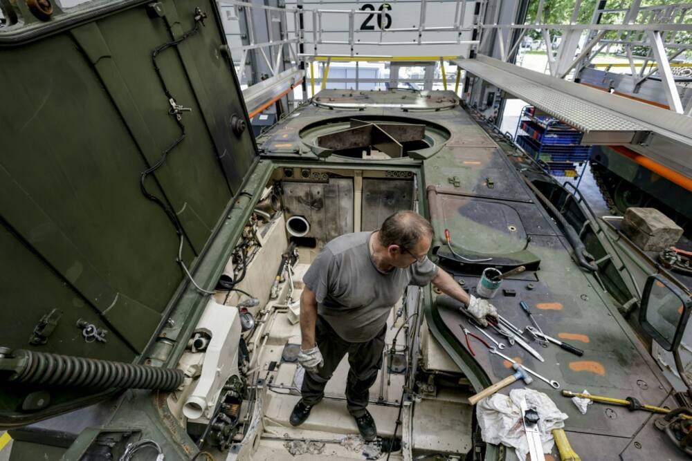 Germany's weapons industry has seen a boom in demand amid the Ukraine war