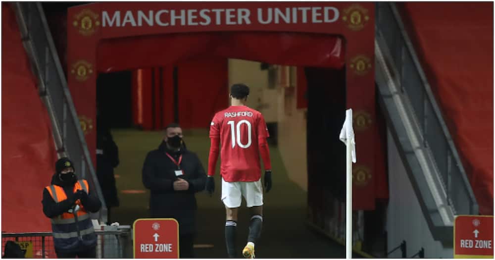 Man United blow as Ole confirms Rashford suffered knee injury vs Liverpool