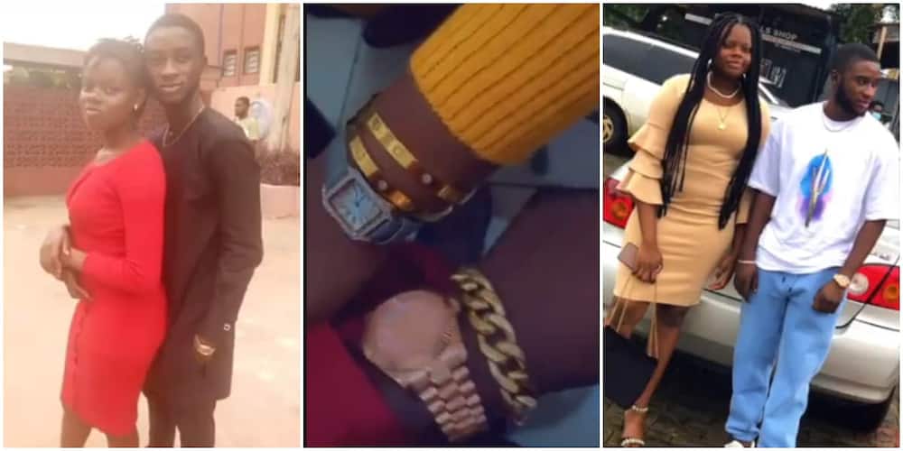 Nigerian man shows off the beginning of his relationship and the present glowup