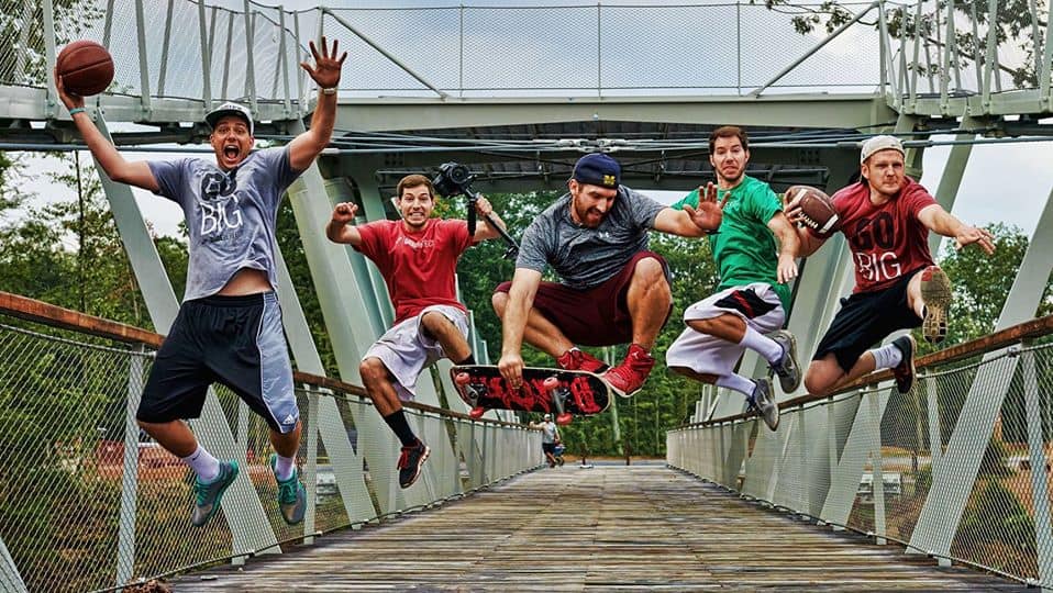 Inside the business of   stars Dude Perfect, who are making an  estimated $20 million per year