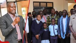 Awkward Moment as Khwisero Schoolgirl Praises Ndindi Nyoro in Front of Area MP: "The Best"