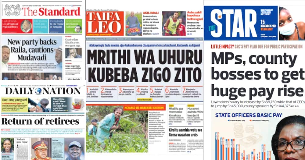 Newspapers Review: Kiraitu Murungi Says Mt Kenya Region Will Not Get Presidency for Next 20 Years