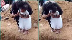 Video Of Little Girl Crying at Mother's Graveside Stirs Emotions: "Mummy You Were My Best"