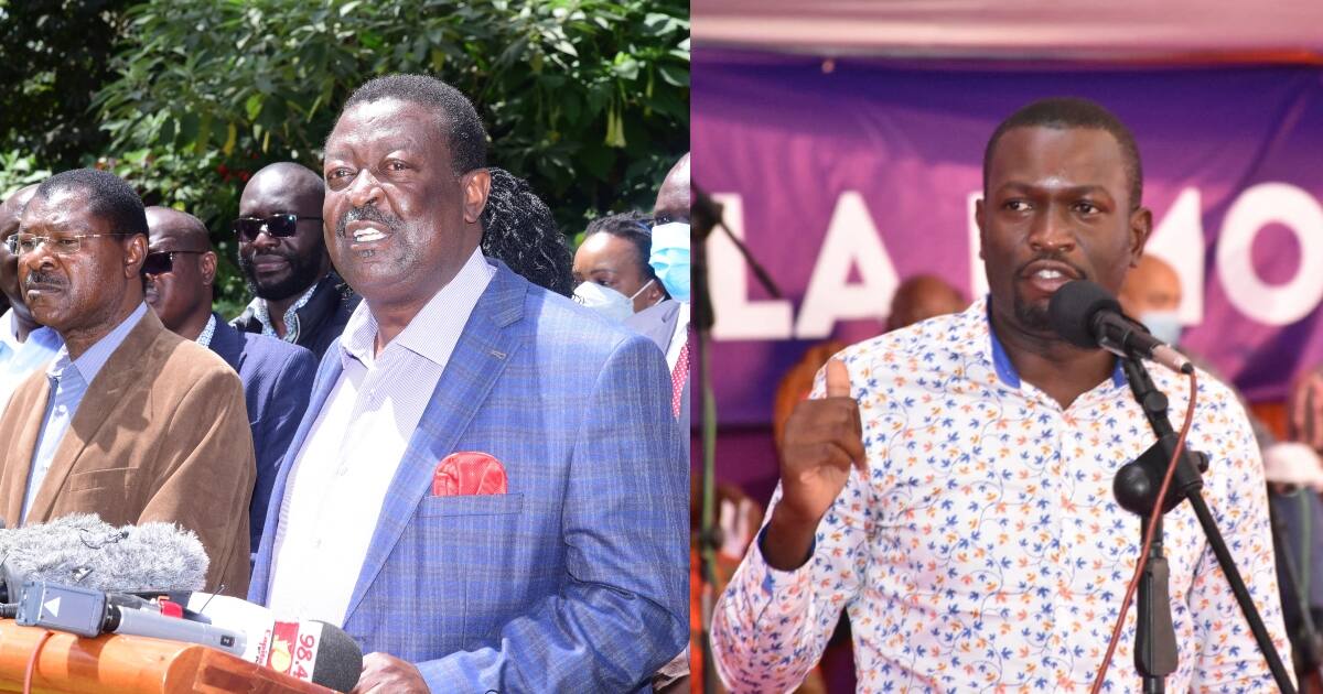 Edwin Sifuna Worried About Mudavadi, Wetang'ula's Health After Rigorous ...