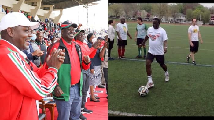 Raila Odinga Promises to Ensure Harambee Stars Qualify for AFCON, World Cup if Elected President