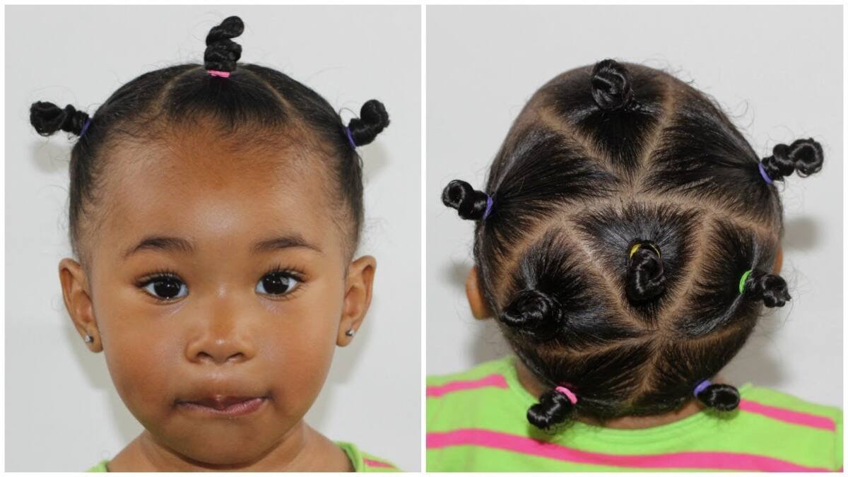 40 Easy Cornrows Protective Hairstyles For Black Girls Age 4-12 in 2023 -  Coils and Glory