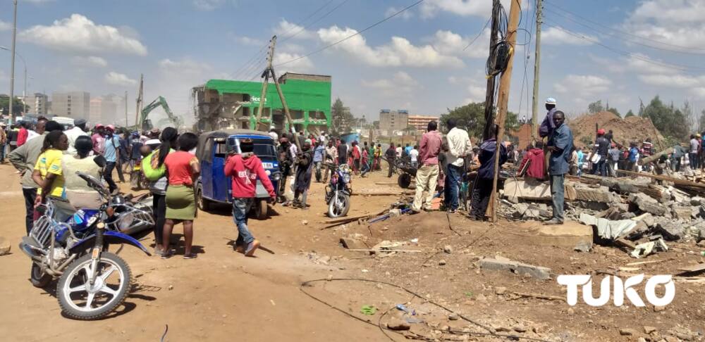 Githurai: Wakaazi wapora mali baada ya serikali kubomoa majengo katika ardhi ya umma