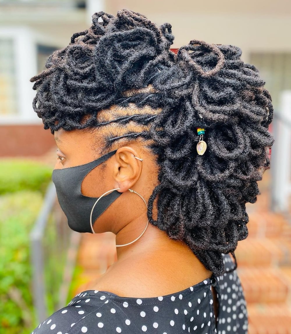 dreadlocks style for a woman