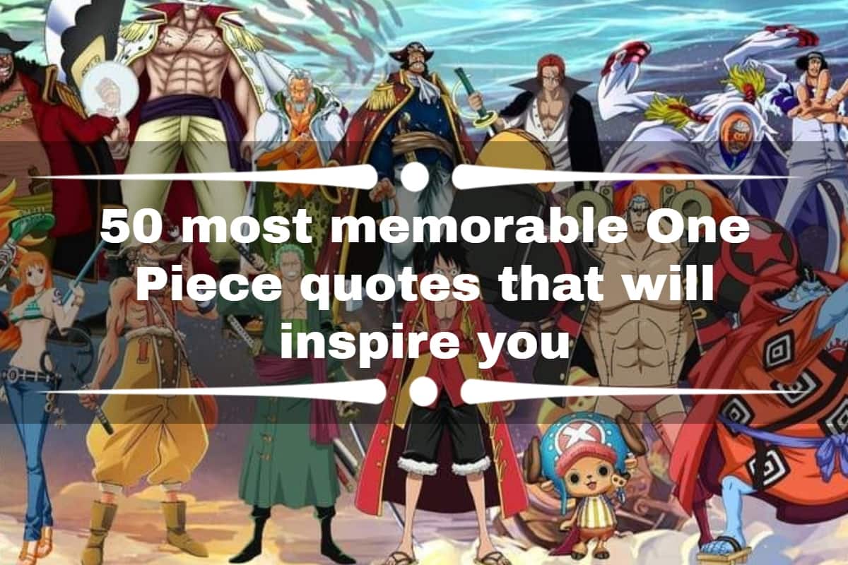 50 most memorable One Piece quotes that will inspire you - Tuko.co.ke