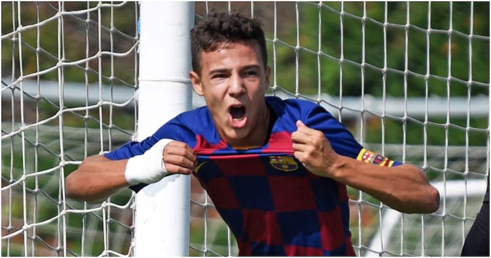 Marc Jurado: Barca youngster hints he has joined Man United