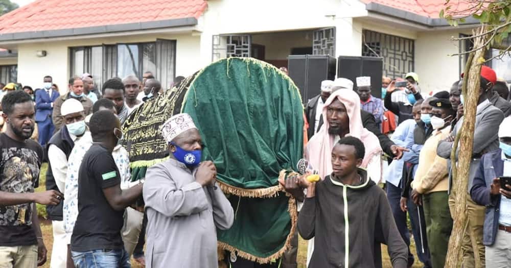 CS Faridah Karoney's father laid to rest
