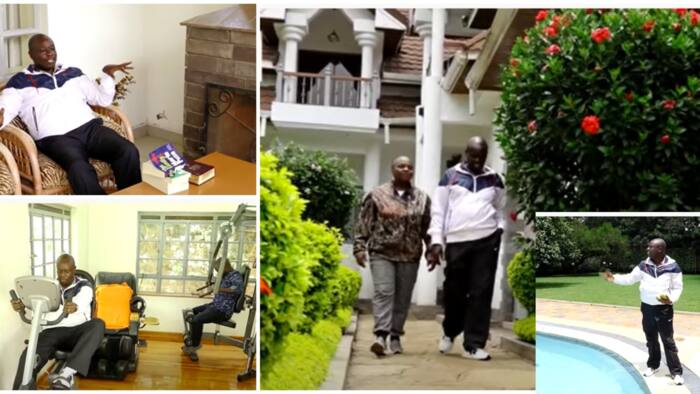 Mathira: Sneak Peek of Rigathi Gachagua's Magnificent Mansion Complete With In-house Gym, Pool