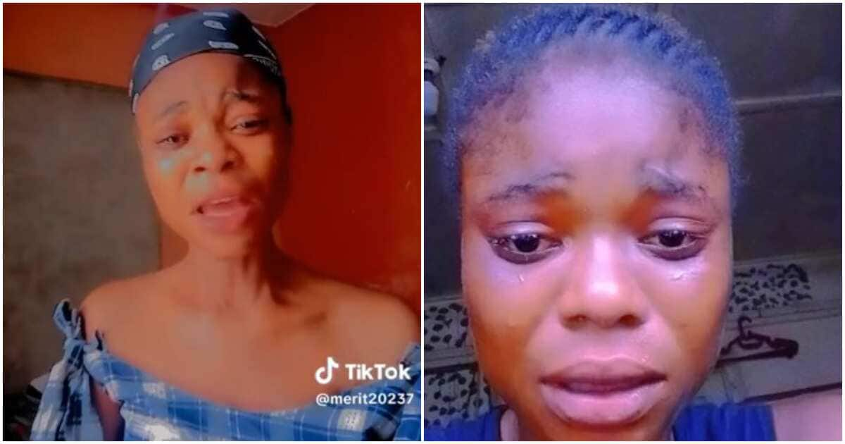 Heartbreak: Tearful Lady Shunned by Mother for Out-of-Wedlock Pregnancy