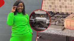 Jackie Matubia Set to Move to New House, Shows Off New Kitchen with Inbuilt Cookers: "He's Been Faithful"