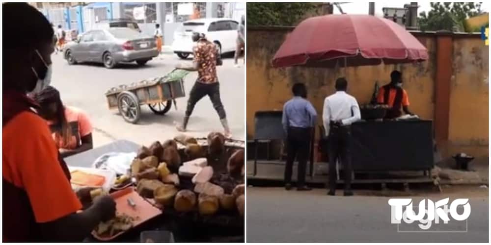 I Want to do this Business for a Lifetime and Pass it on to My Kids: 24-Year-Old Roasted Plantain Seller Says