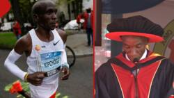 Eliud Kipchoge Awarded Doctorate Degree by JKUAT University for Exemplary Performance in Sports
