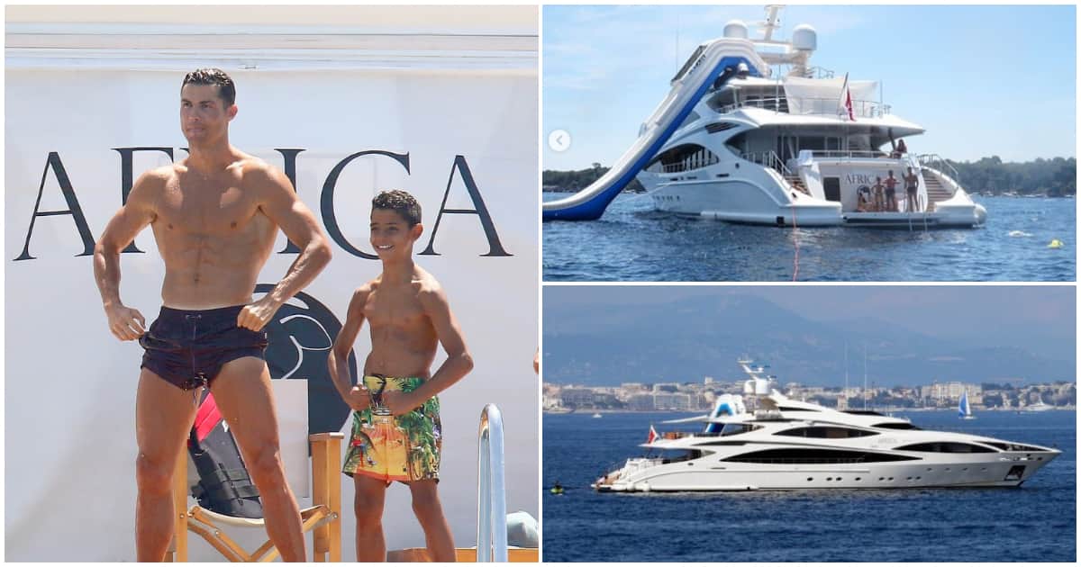 Inside Ronaldo S Incredible 15 Million Yacht Complete With Hot Tub Gym And Cinema - benetti 17 roblox