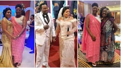 Kanze Dena, Jeridah Andayi and Simon Mkubwa Steal Show at Anastacia Mukabwa's Wedding with Classy Outfits