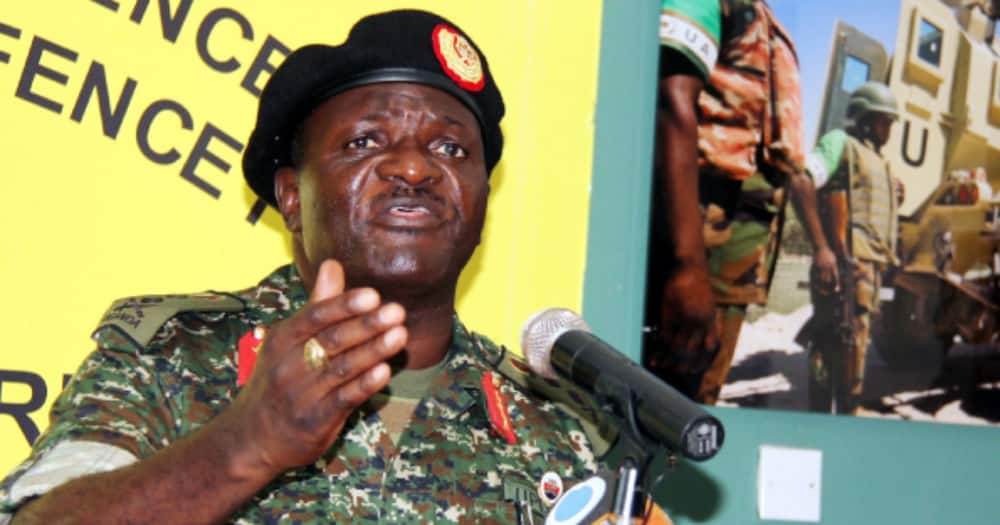 Uganda military officer General Katumba Wamala survived an assassination attempt on Tuesday, June 1. Photo: Katumba Wamala.