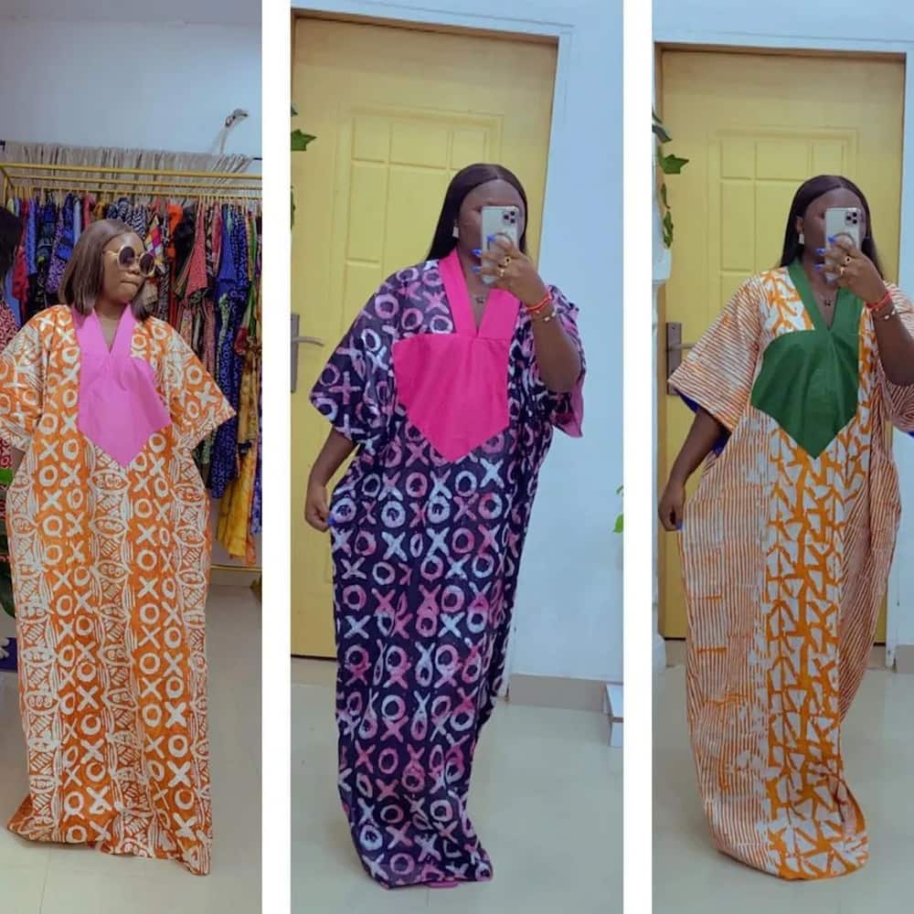 Ankara bubu gowns for ladies