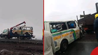 Nakuru: Several People Feared Dead Following Grisly Accident Involving Matatu, Lorry at Sobea