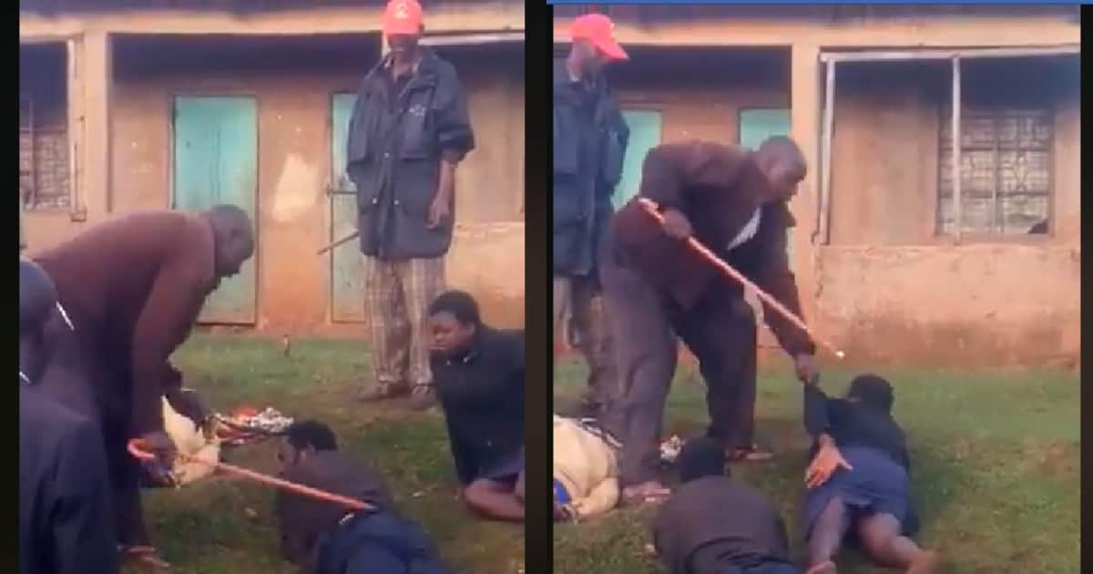 Sub-chief in Nyamira thoroughly beats husband, wife for selling illicit brew