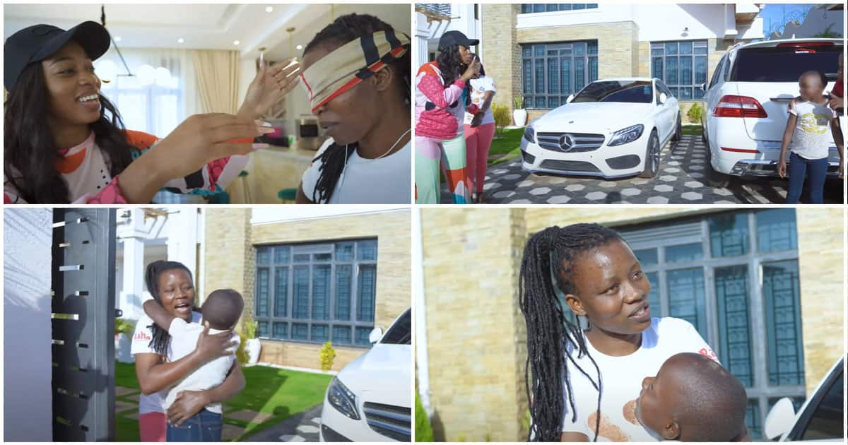 Diana Marua's Nanny Overwhelmed As Singer Reunites Her With Daughter ...