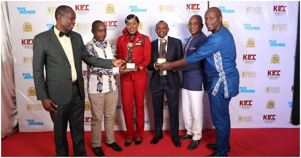 KQ won the Africa's leading airline award 2022.