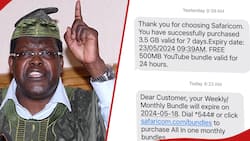 Miguna Miguna Decries Being Robbed Safaricom Bundles: "It's Unacceptable"