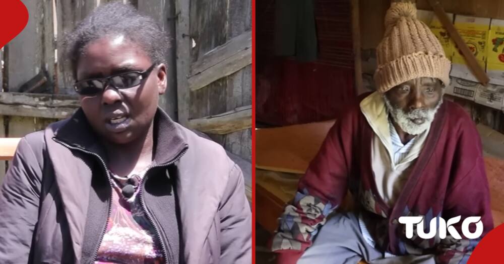 Binti Asema Humuogesha na Kumvalisha Nguo Baba Yake Mwenye Umri wa miaka 82: "Sina la Kufanya"