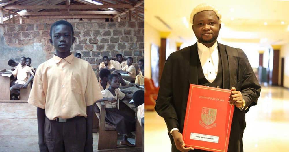 Meet boy from rural town in Bono Region who just became a lawyer