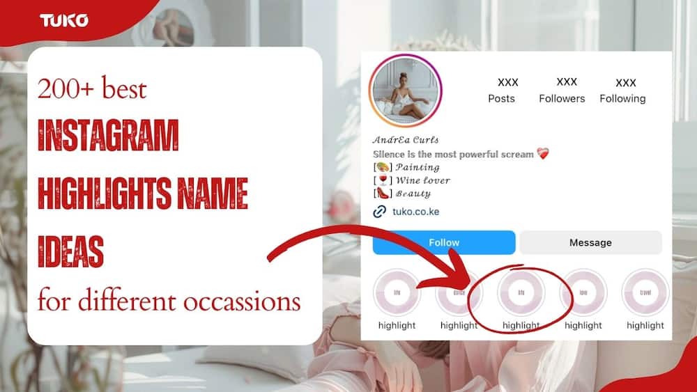 Instagram highlight name ideas for different occasions