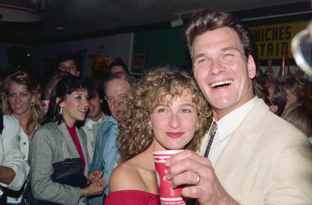 Jennifer Grey and Patrick Swayze