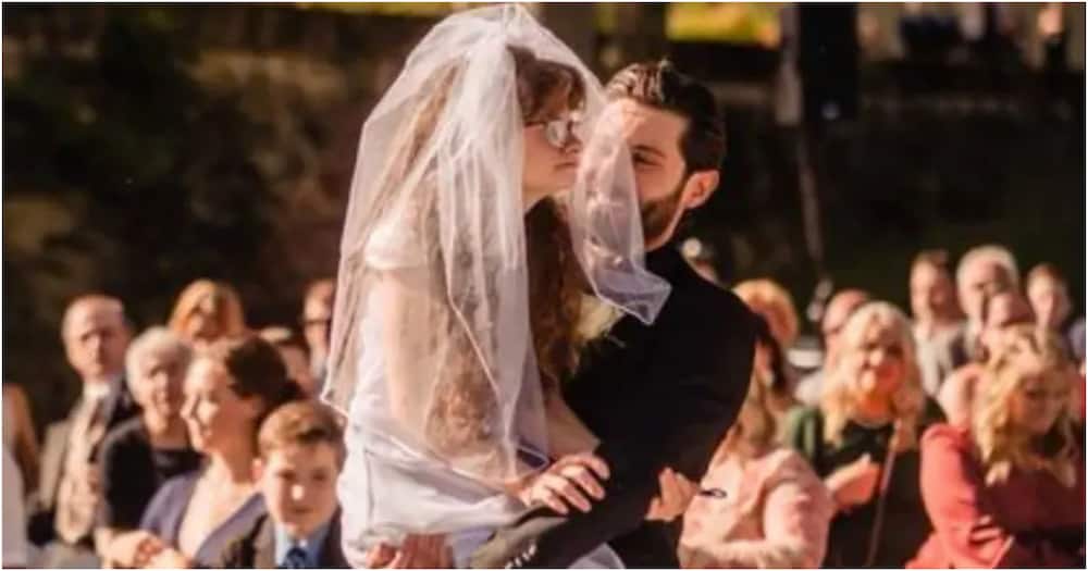 Groom Warms Hearts after Carrying Bride's disabled Twin Sister to Their Wedding