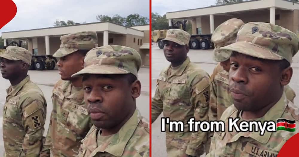 Kenyan man in US srmy Army